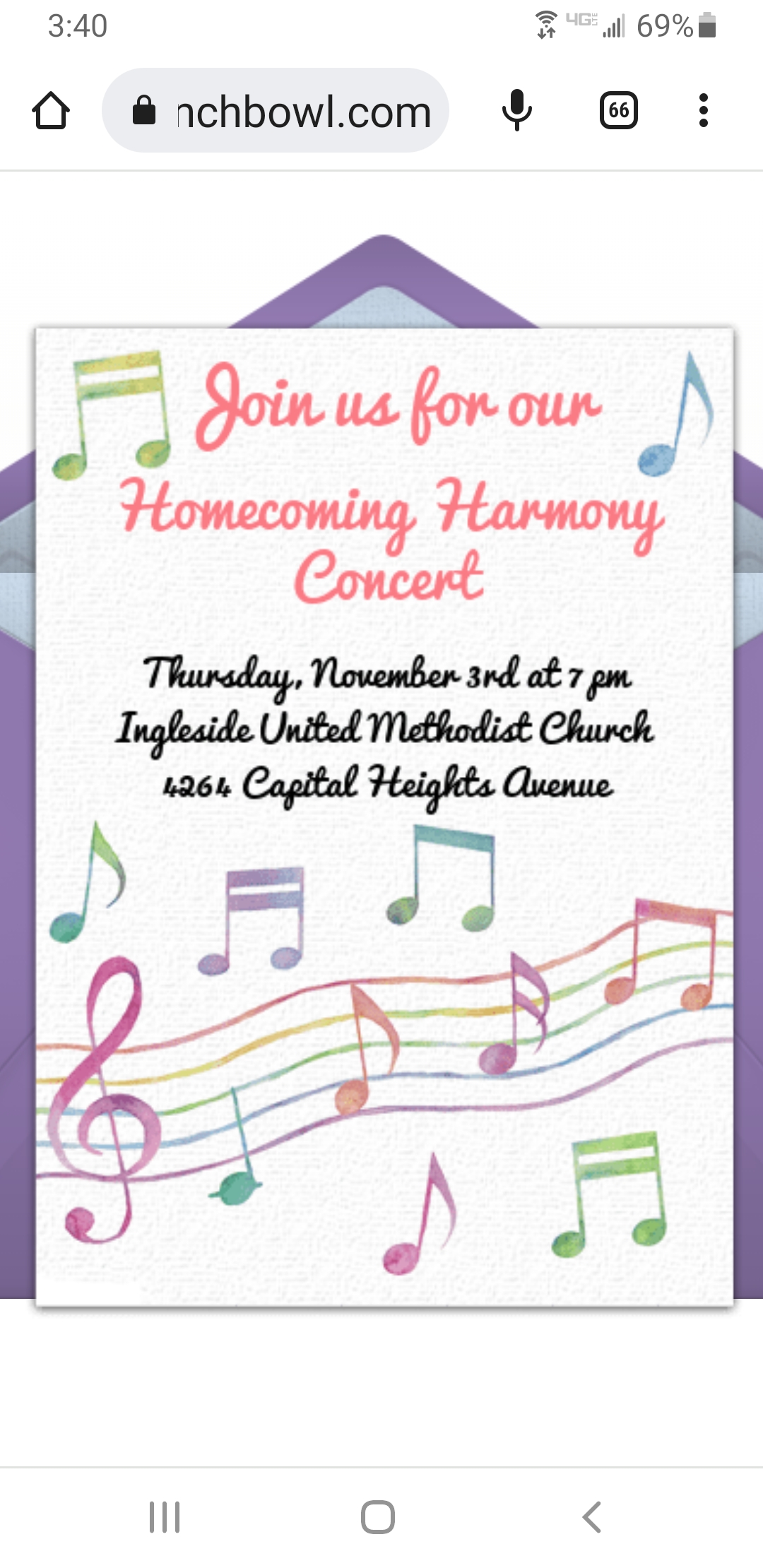 Homecoming Harmony