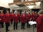 Poinsettias and Prosecco at Burden Center 12-4-24
