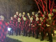 Poinsettias and Prosecco at the Burden Center 11-19-25