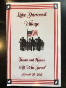 Veteran's Day 2018 Lake Sherwood Village