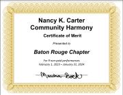 2024 Region10 Nancy K. Carter Award